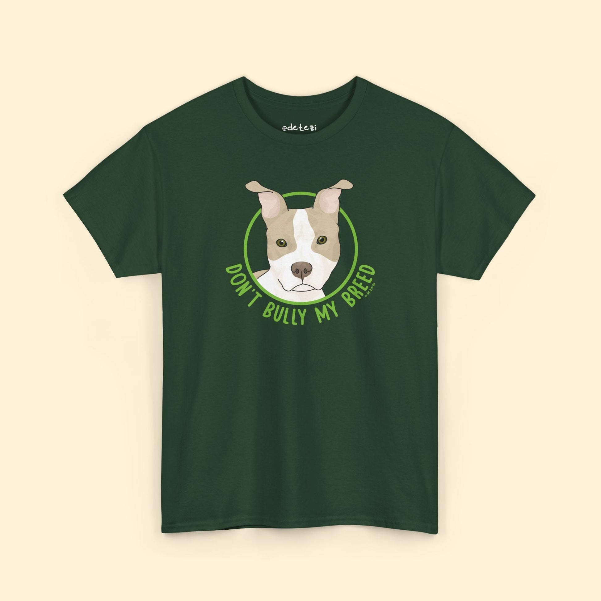 Don't Bully My Breed | Bunny Ears | Unisex T-shirt - Detezi Designs - 16710138551660658463
