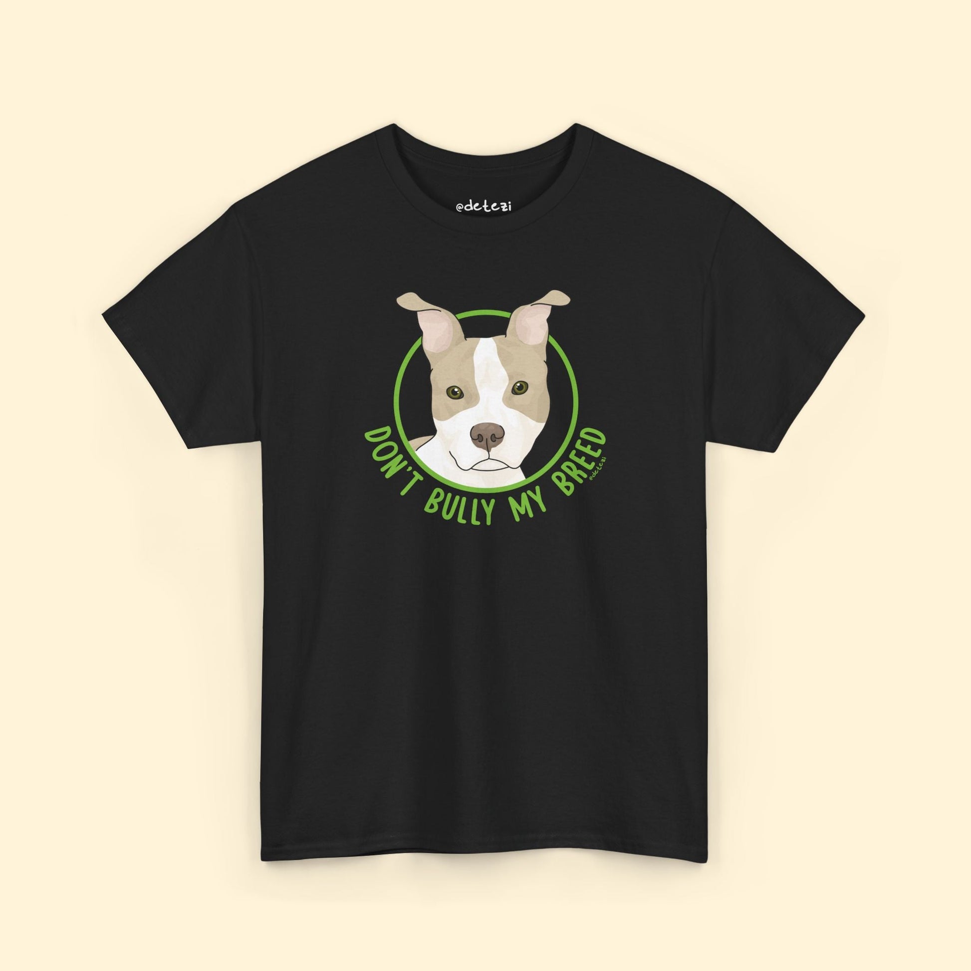 Don't Bully My Breed | Bunny Ears | Unisex T-shirt - Detezi Designs - 26847435217658186970