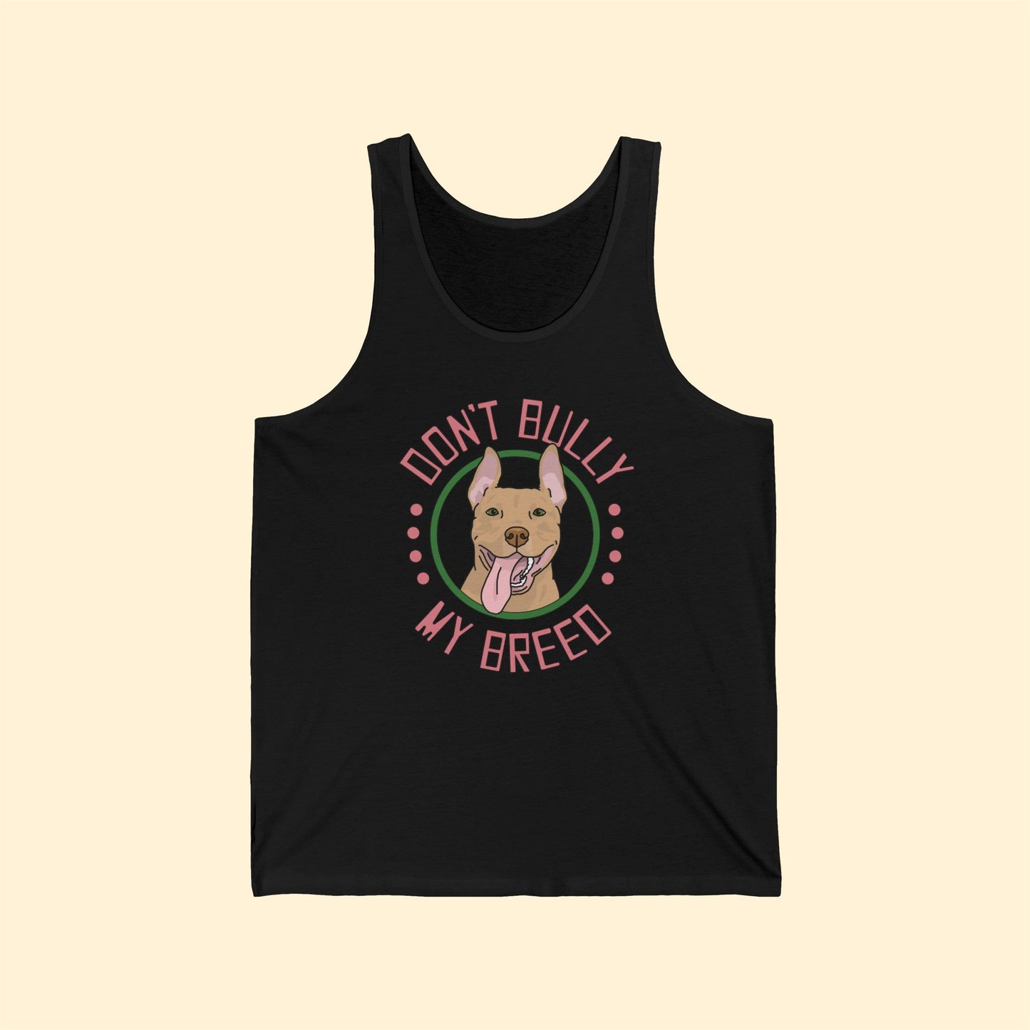 Don't Bully My Breed - Bunny Ears | Unisex Tank - Detezi Designs-32796067516939298027