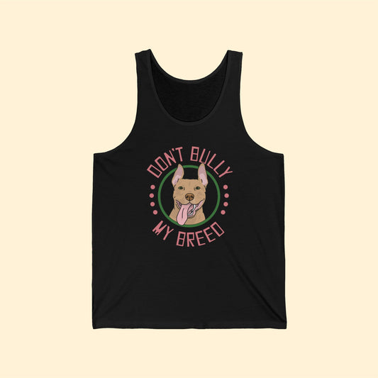 Don't Bully My Breed - Bunny Ears | Unisex Tank - Detezi Designs-32796067516939298027