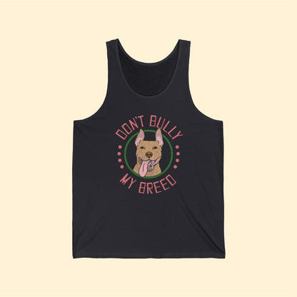 Don't Bully My Breed - Bunny Ears | Unisex Tank - Detezi Designs-55793303171700826048