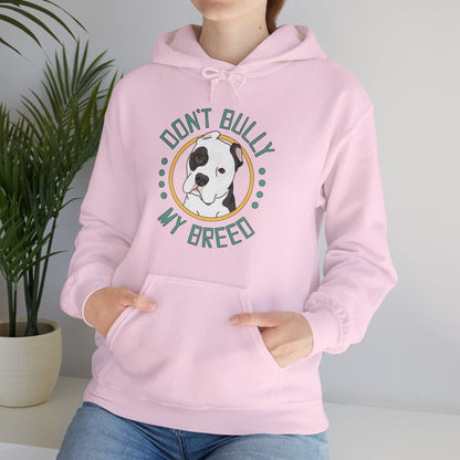 Don't Bully My Breed | Cropped Ears | Hooded Sweatshirt - Detezi Designs - 27280839221480653823