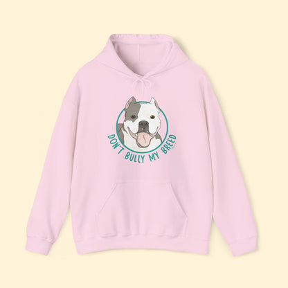 Don't Bully My Breed | Cropped Ears | Hooded Sweatshirt - Detezi Designs - 29849486447826866048