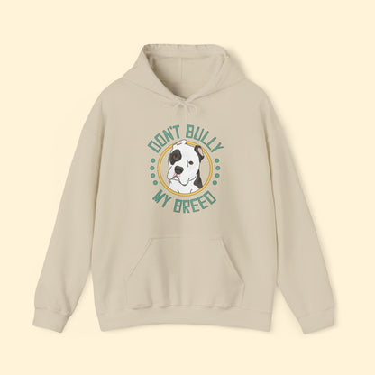 Don't Bully My Breed | Cropped Ears | Hooded Sweatshirt - Detezi Designs - 75893816775067169421