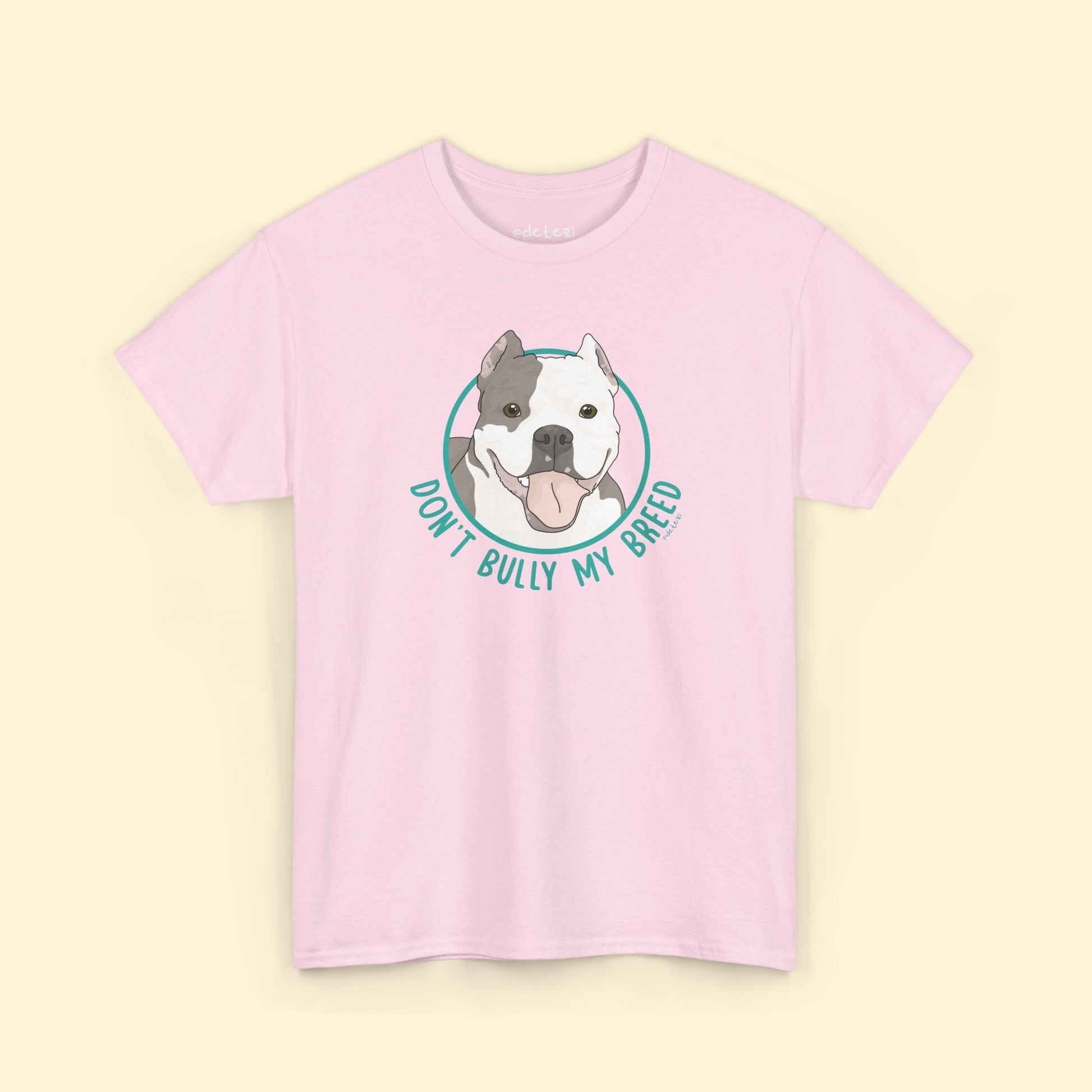 Don't Bully My Breed | Cropped Ears | Unisex T-shirt - Detezi Designs - 26679461864827110269