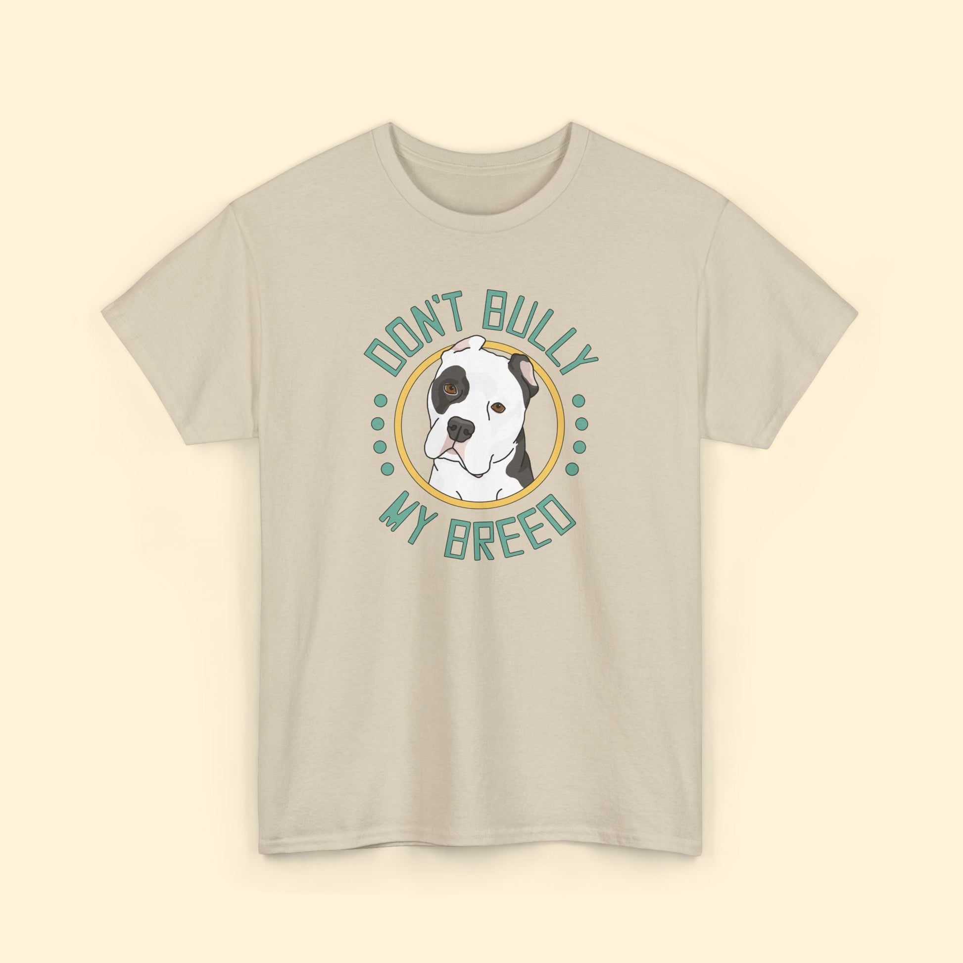 Don't Bully My Breed | Cropped Ears | Unisex T-shirt - Detezi Designs - 33123705791513044643