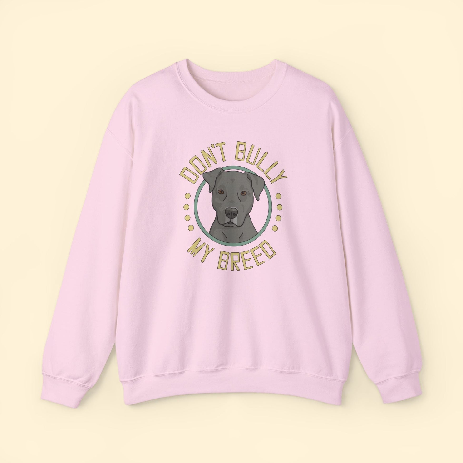 Don't Bully My Breed | Floppy Ears | Crewneck Sweatshirt - Detezi Designs - 28227796638001380633