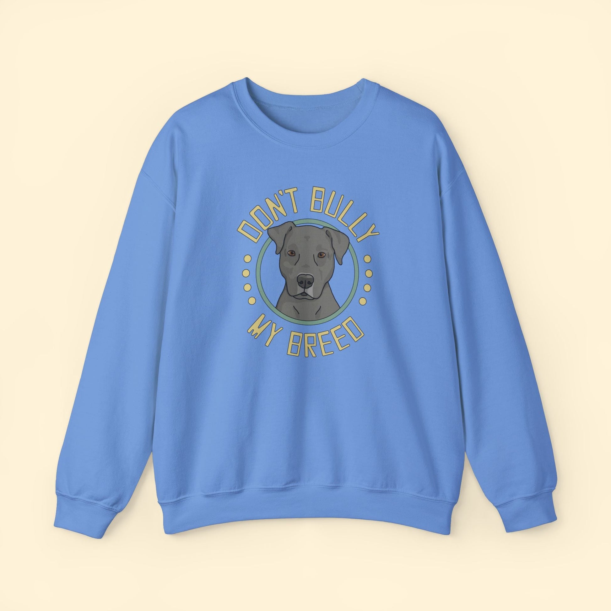 Don't Bully My Breed | Floppy Ears | Crewneck Sweatshirt - Detezi Designs - 41869574679242214316