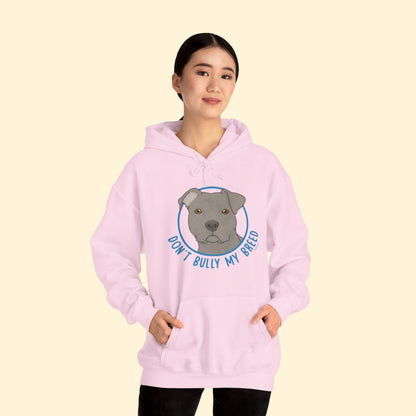 Don't Bully My Breed | Floppy Ears | Hooded Sweatshirt - Detezi Designs - 20435821931402998402