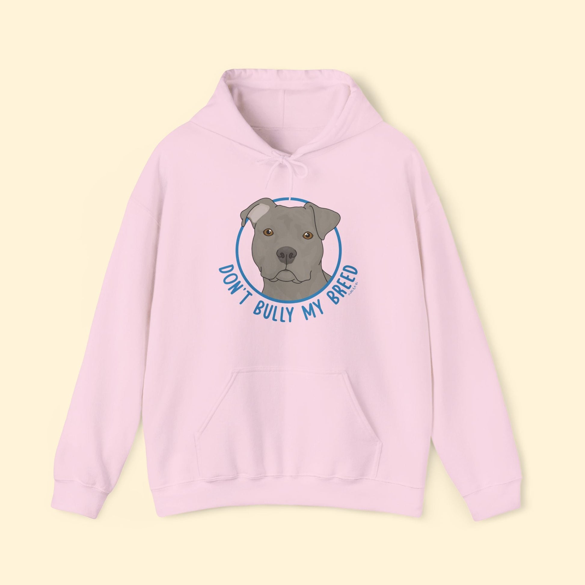 Don't Bully My Breed | Floppy Ears | Hooded Sweatshirt - Detezi Designs - 21002493162369683892