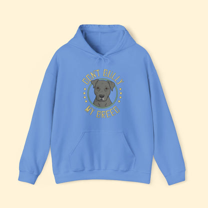 Don't Bully My Breed | Floppy Ears | Hooded Sweatshirt - Detezi Designs - 24872596444392359680