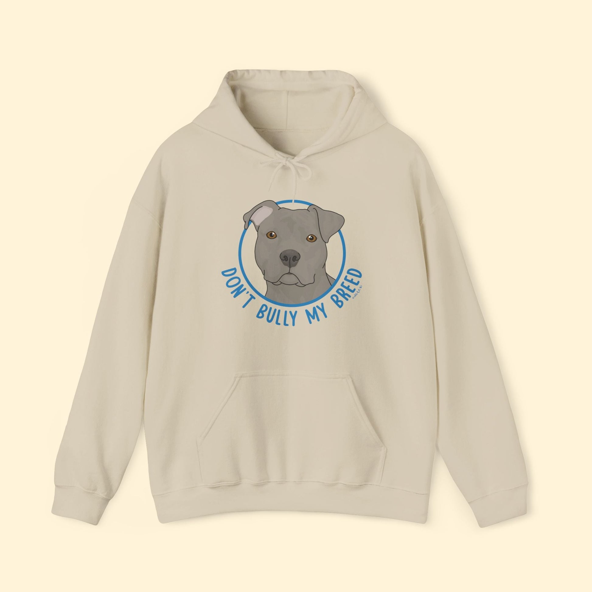 Don't Bully My Breed | Floppy Ears | Hooded Sweatshirt - Detezi Designs - 26444251406514859818