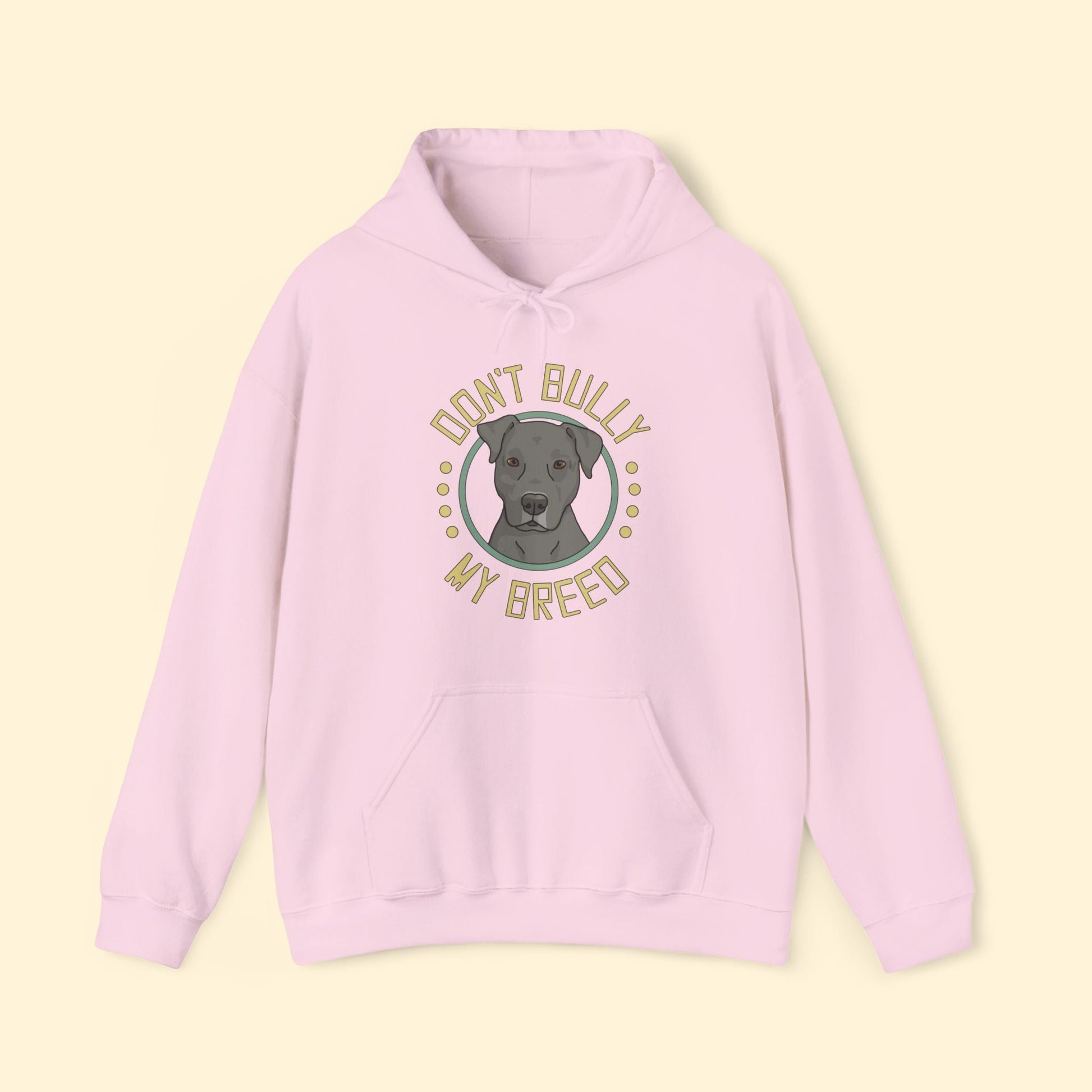 Don't Bully My Breed | Floppy Ears | Hooded Sweatshirt - Detezi Designs - 28538512138875775809