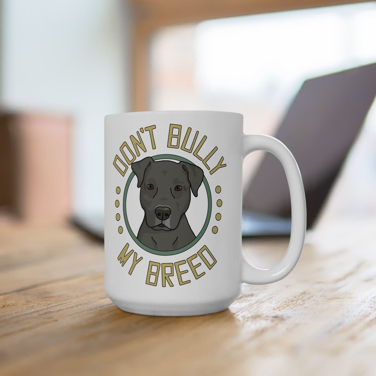 Don't Bully My Breed | Floppy Ears | Mug - Detezi Designs - 17262182635848290507