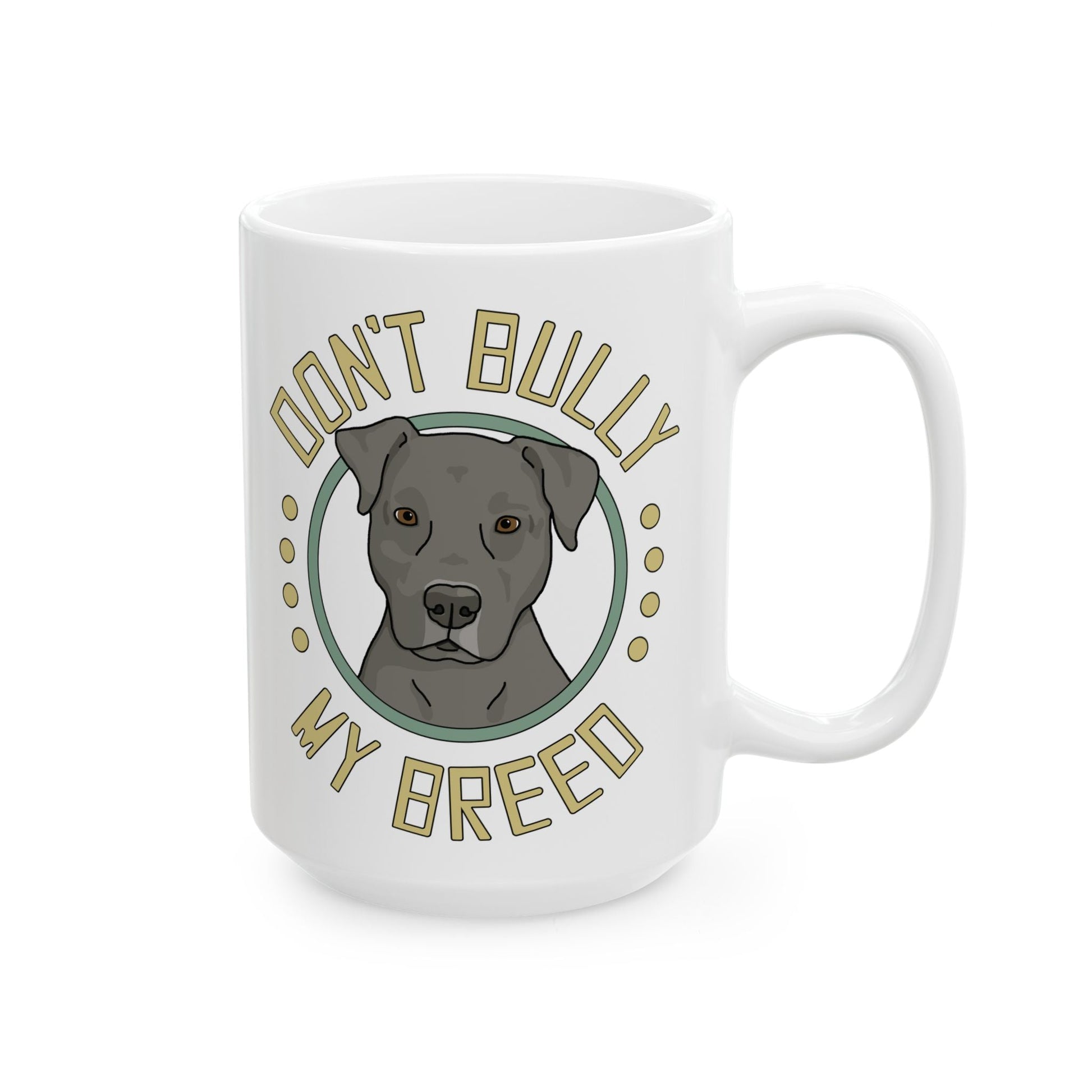 Don't Bully My Breed | Floppy Ears | Mug - Detezi Designs - 17262182635848290507