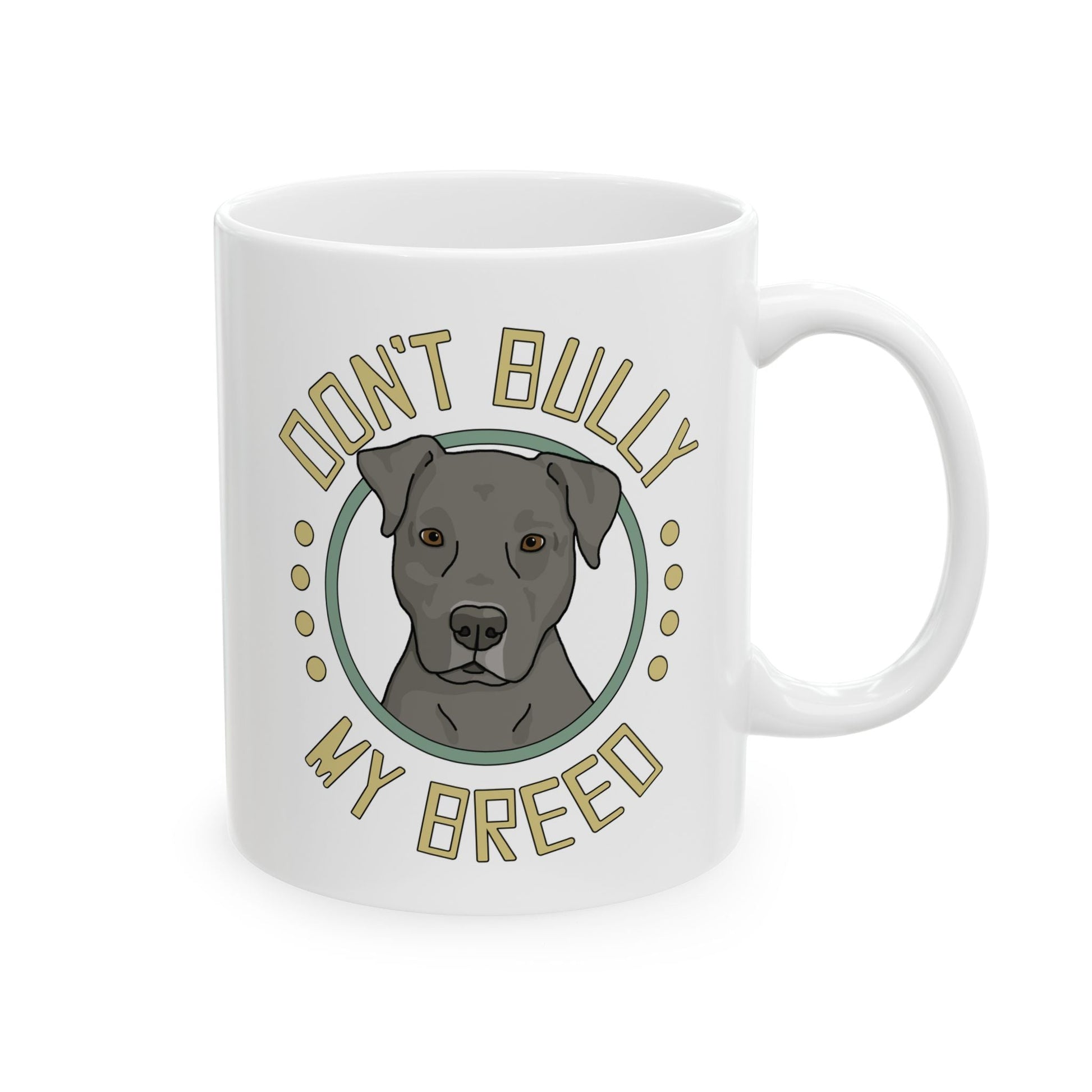 Don't Bully My Breed | Floppy Ears | Mug - Detezi Designs - 17262182635848290507