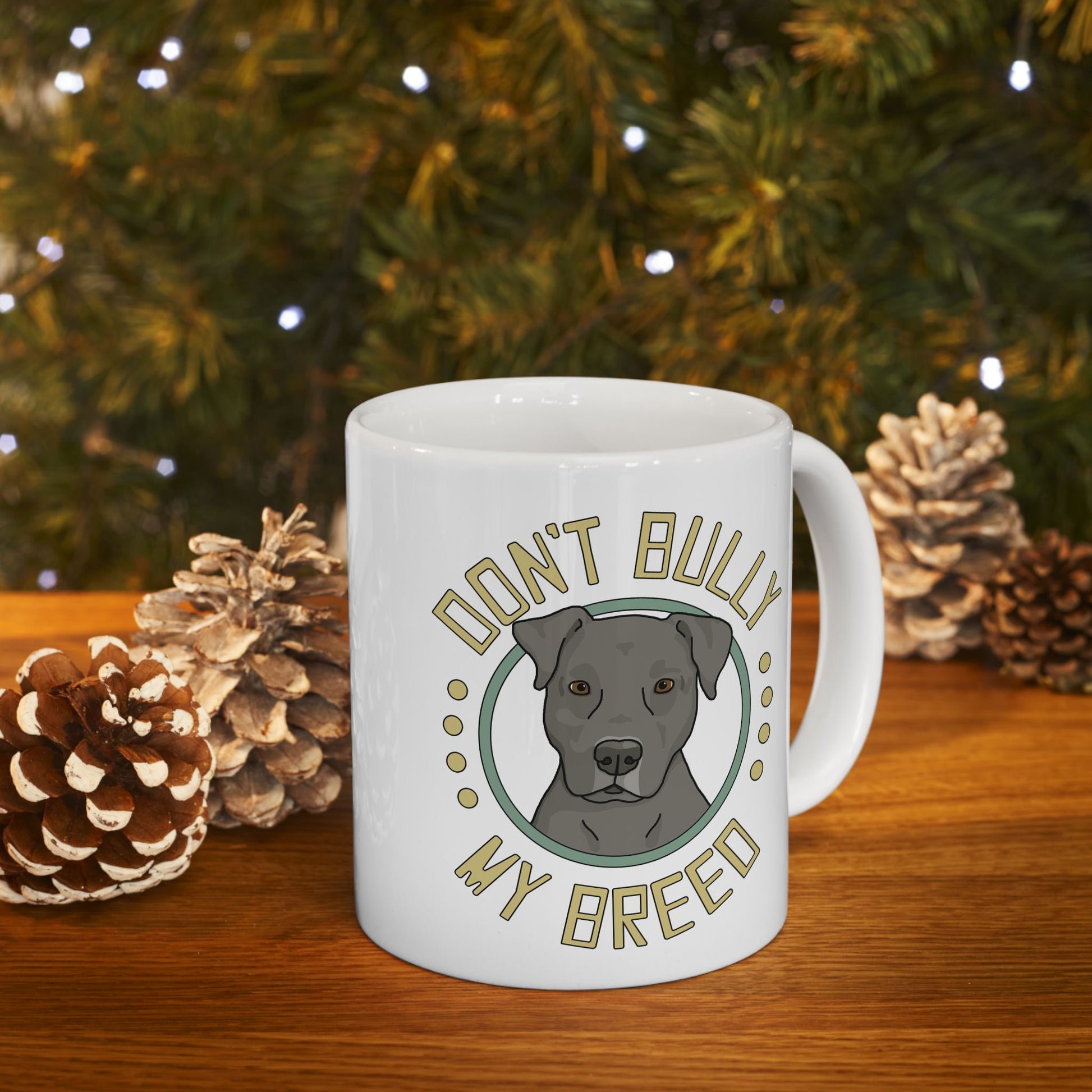 Don't Bully My Breed | Floppy Ears | Mug - Detezi Designs - 17262182635848290507