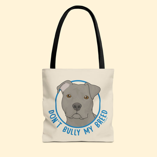 Don't Bully My Breed | Floppy Ears | Tote Bag - Detezi Designs - 10945533491557758455