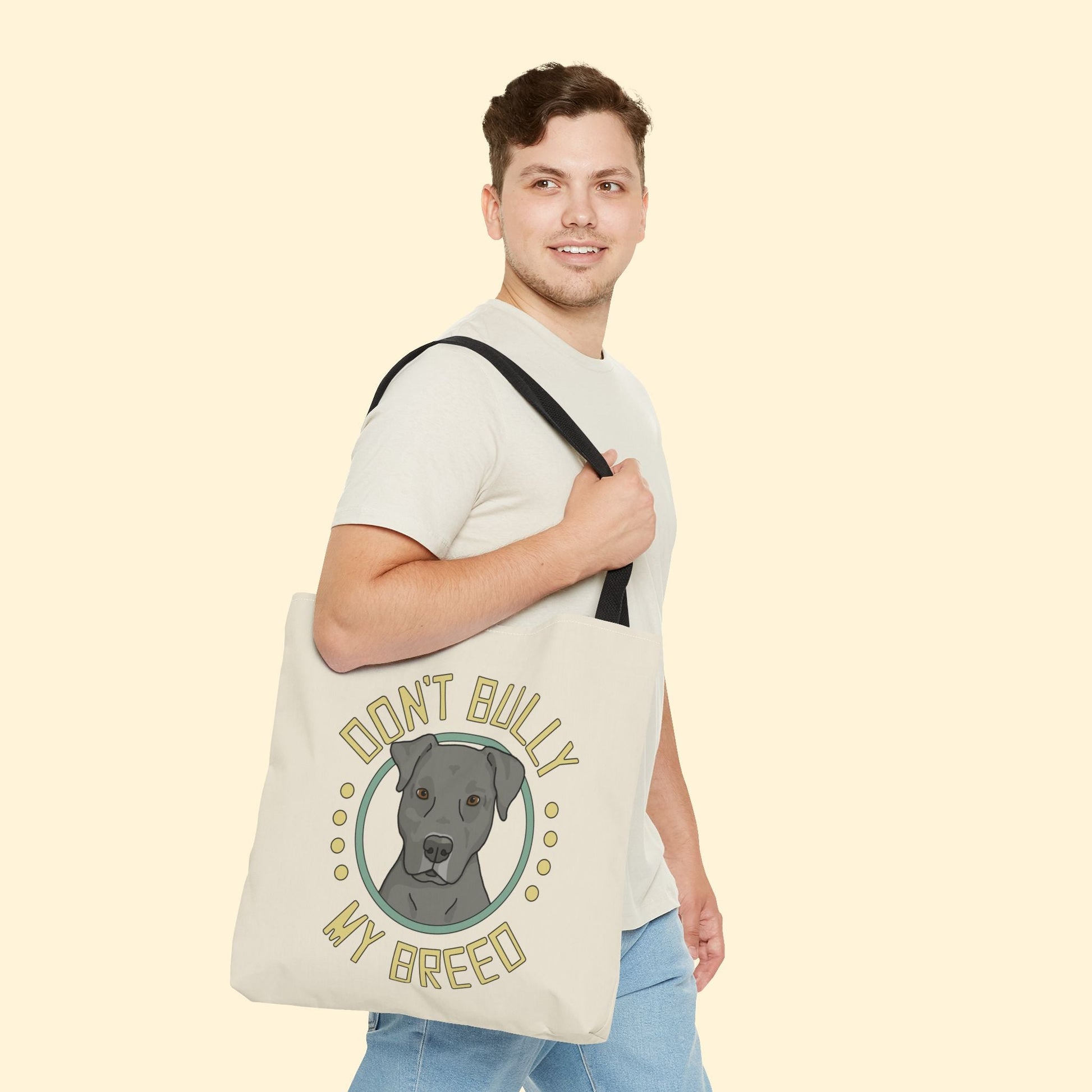 Don't Bully My Breed | Floppy Ears | Tote Bag - Detezi Designs - 31439725603389371683