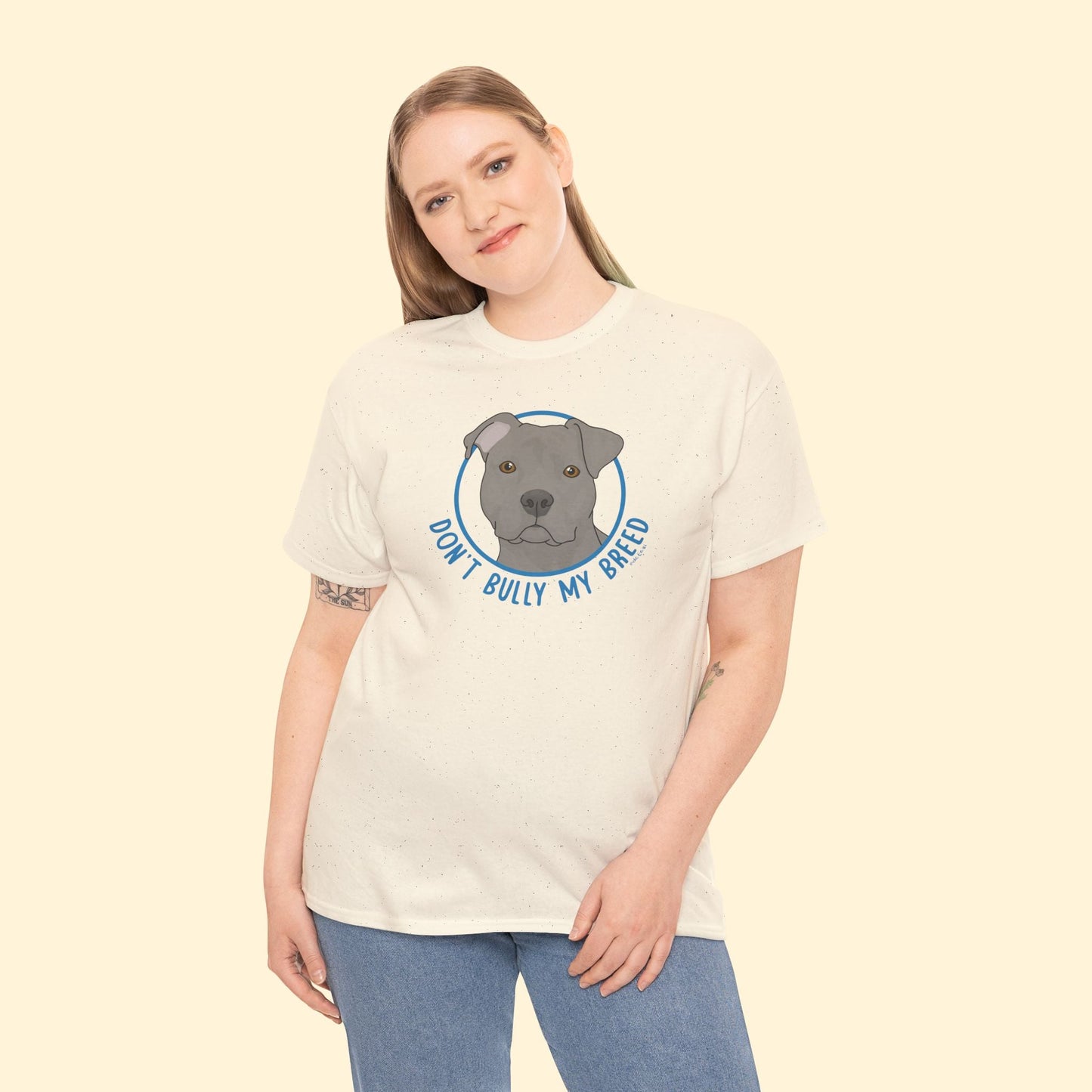 Don't Bully My Breed | Floppy Ears | Unisex T-shirt - Detezi Designs - 26177882924592937810