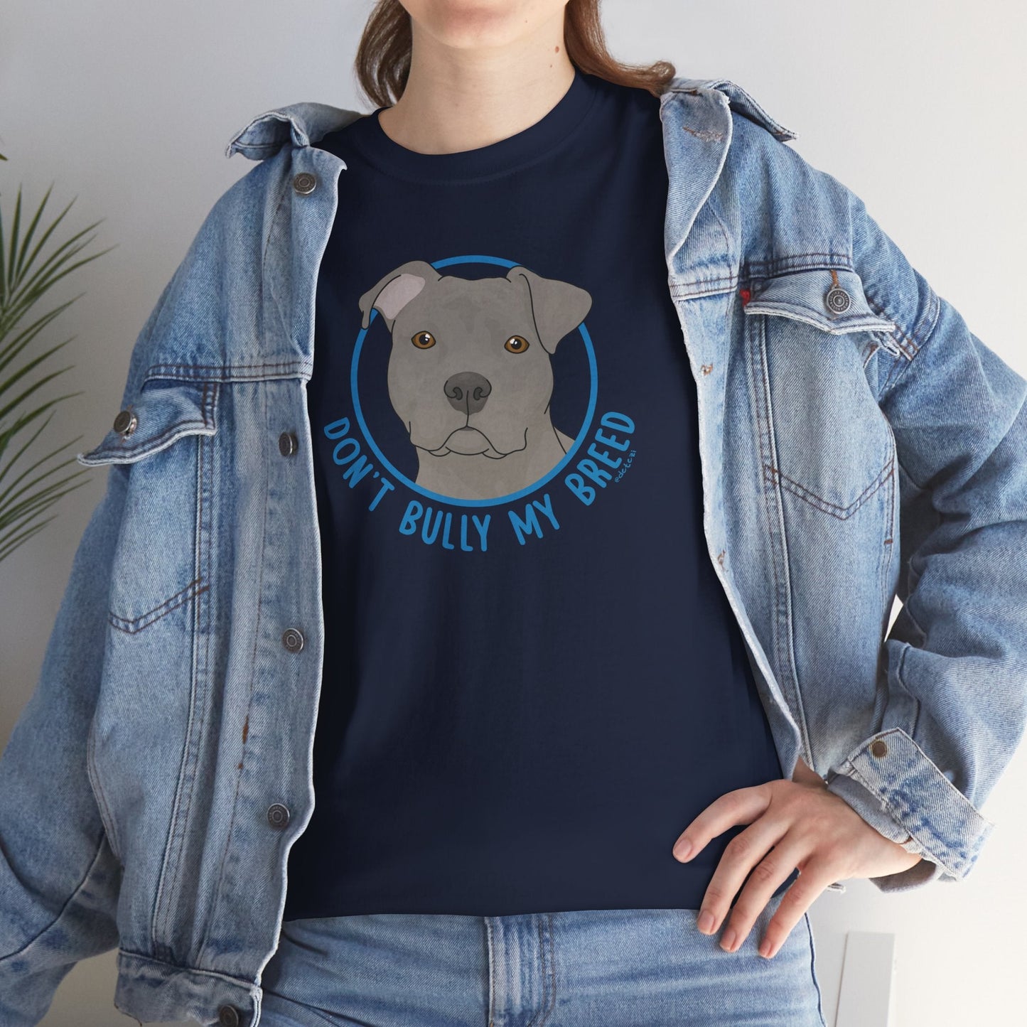 Don't Bully My Breed | Floppy Ears | Unisex T-shirt - Detezi Designs - 33515221145616848795