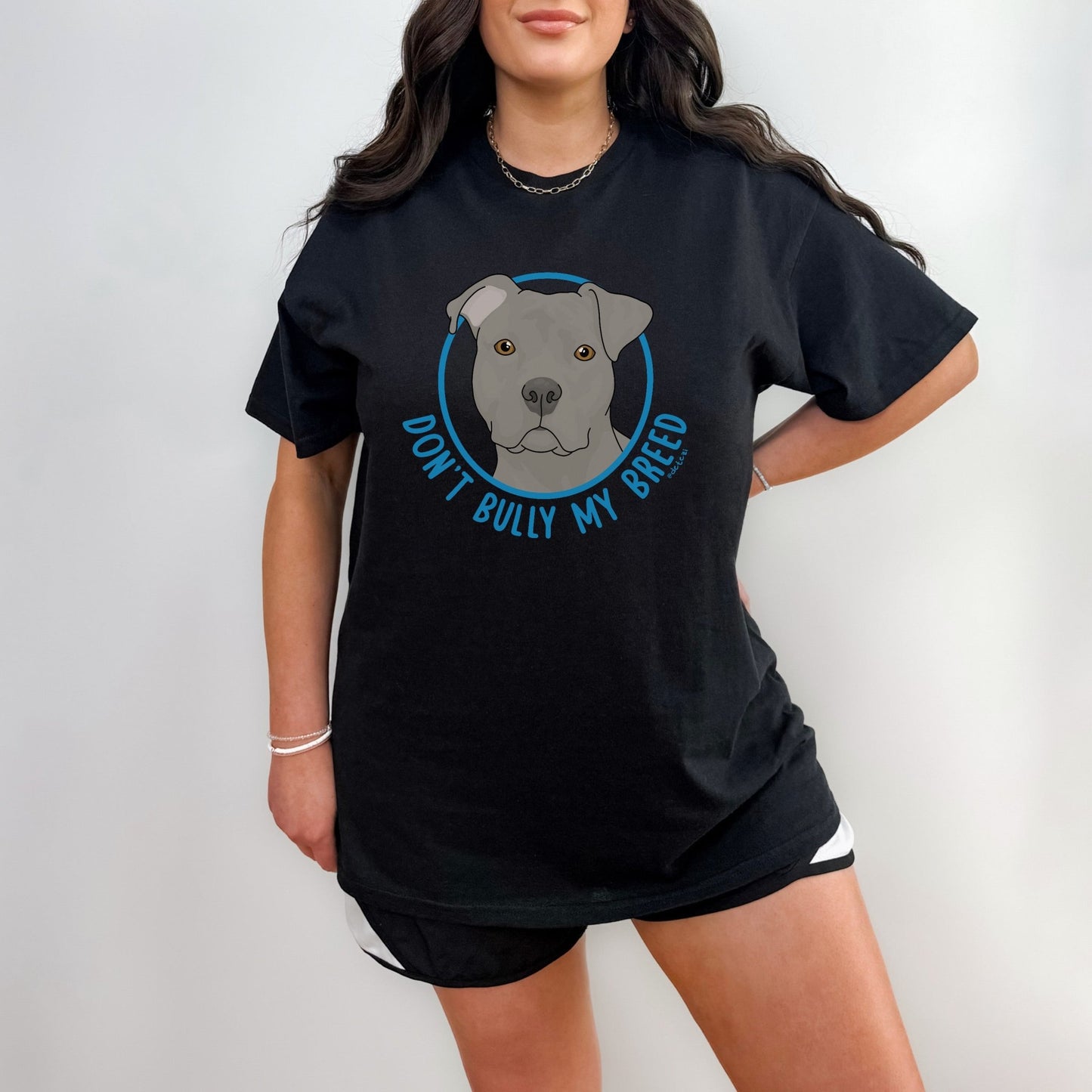 Don't Bully My Breed | Floppy Ears | Unisex T-shirt - Detezi Designs - 33515221145616848795