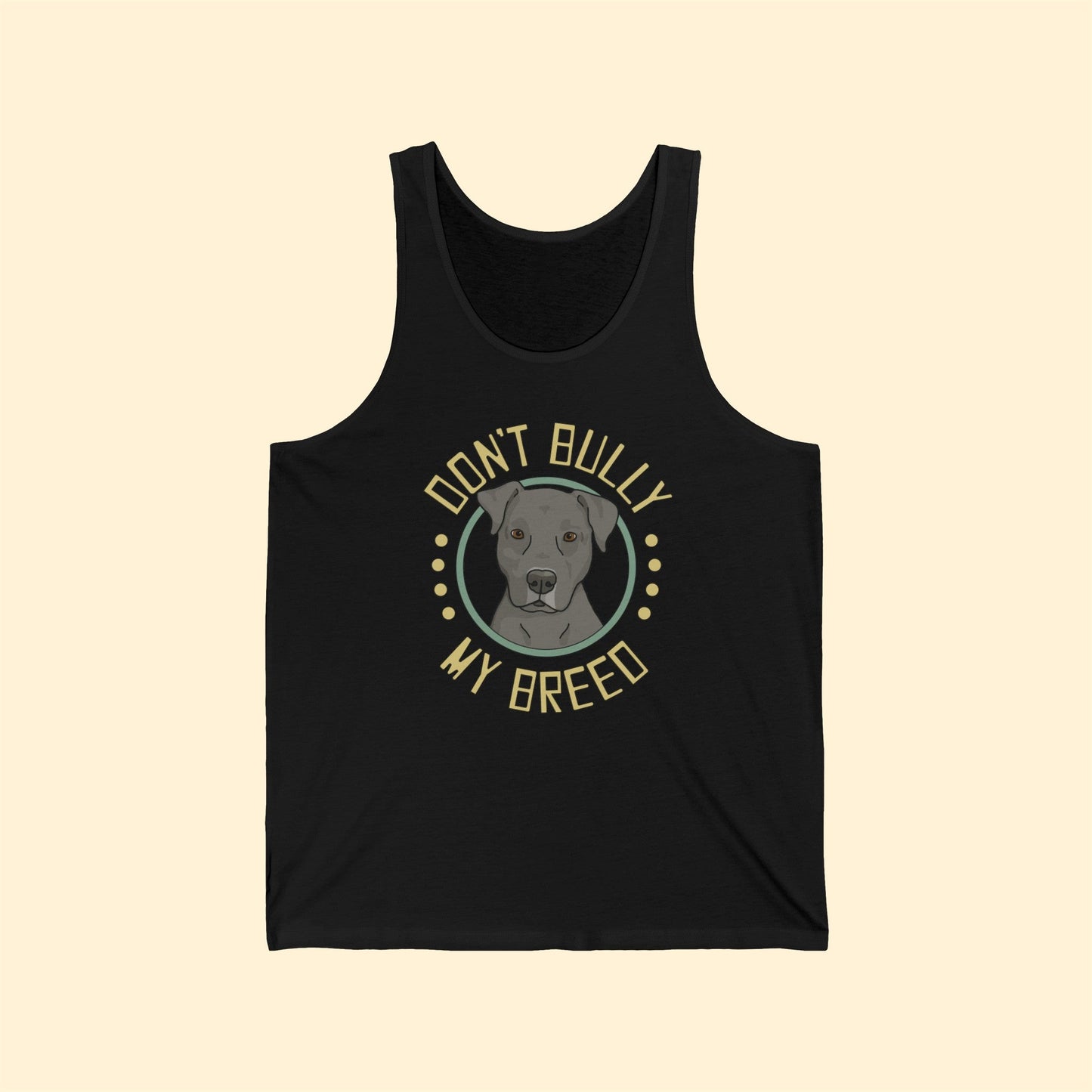 Don't Bully My Breed - Floppy Ears | Unisex Tank - Detezi Designs-33204044017920324566