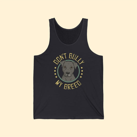 Don't Bully My Breed - Floppy Ears | Unisex Tank - Detezi Designs-92011491487155904474