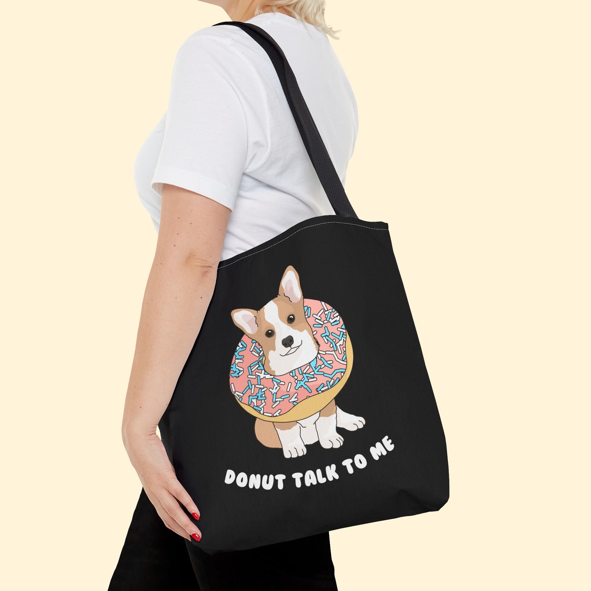 Donut Talk To Me | Tote Bag - Detezi Designs - 15329695826960076786