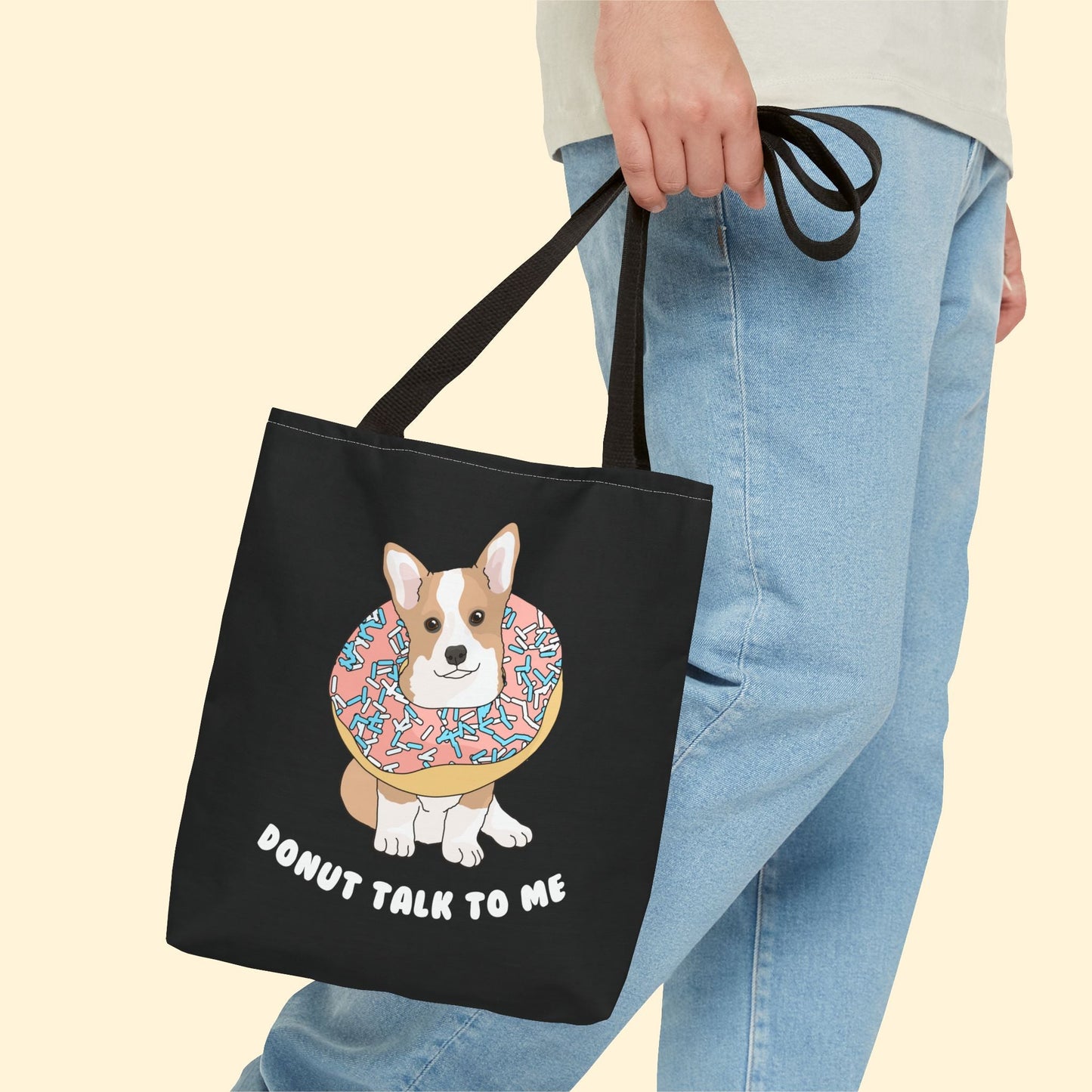 Donut Talk To Me | Tote Bag - Detezi Designs - 15329695826960076786