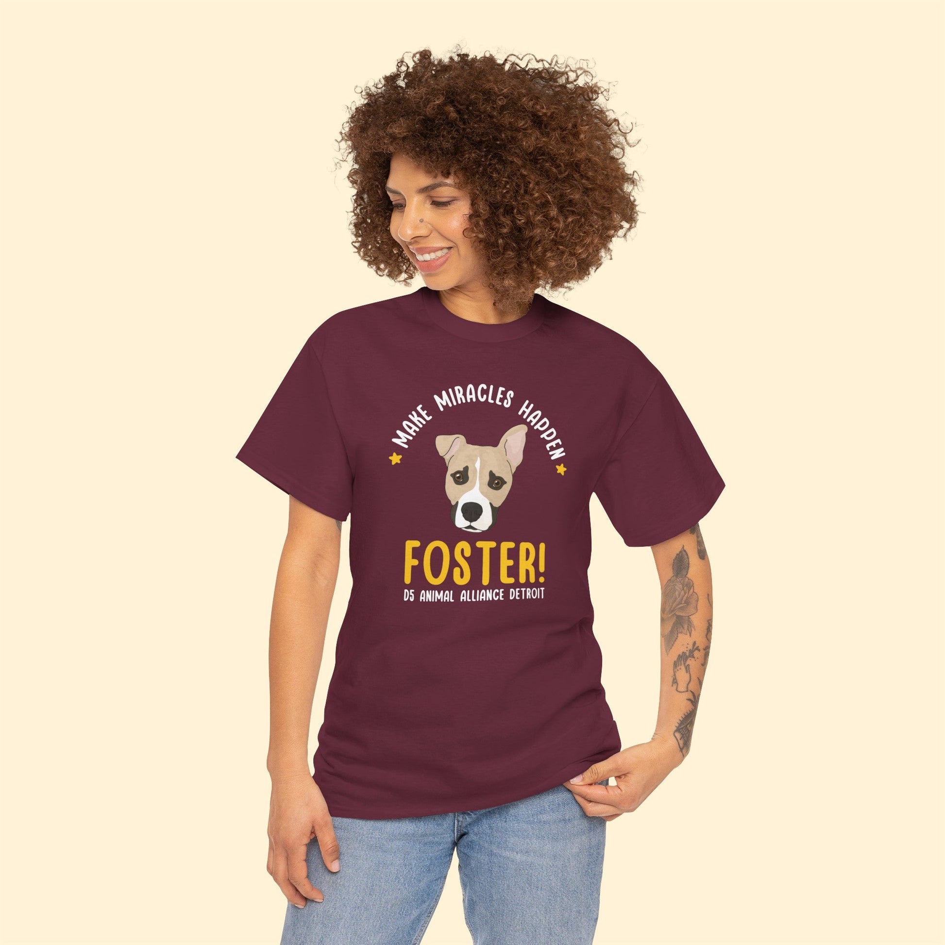 Drifter | 2-Sided Print | FUNDRAISER for D5 Animal Alliance Detroit | T-shirt - Detezi Designs-18833661735285194134