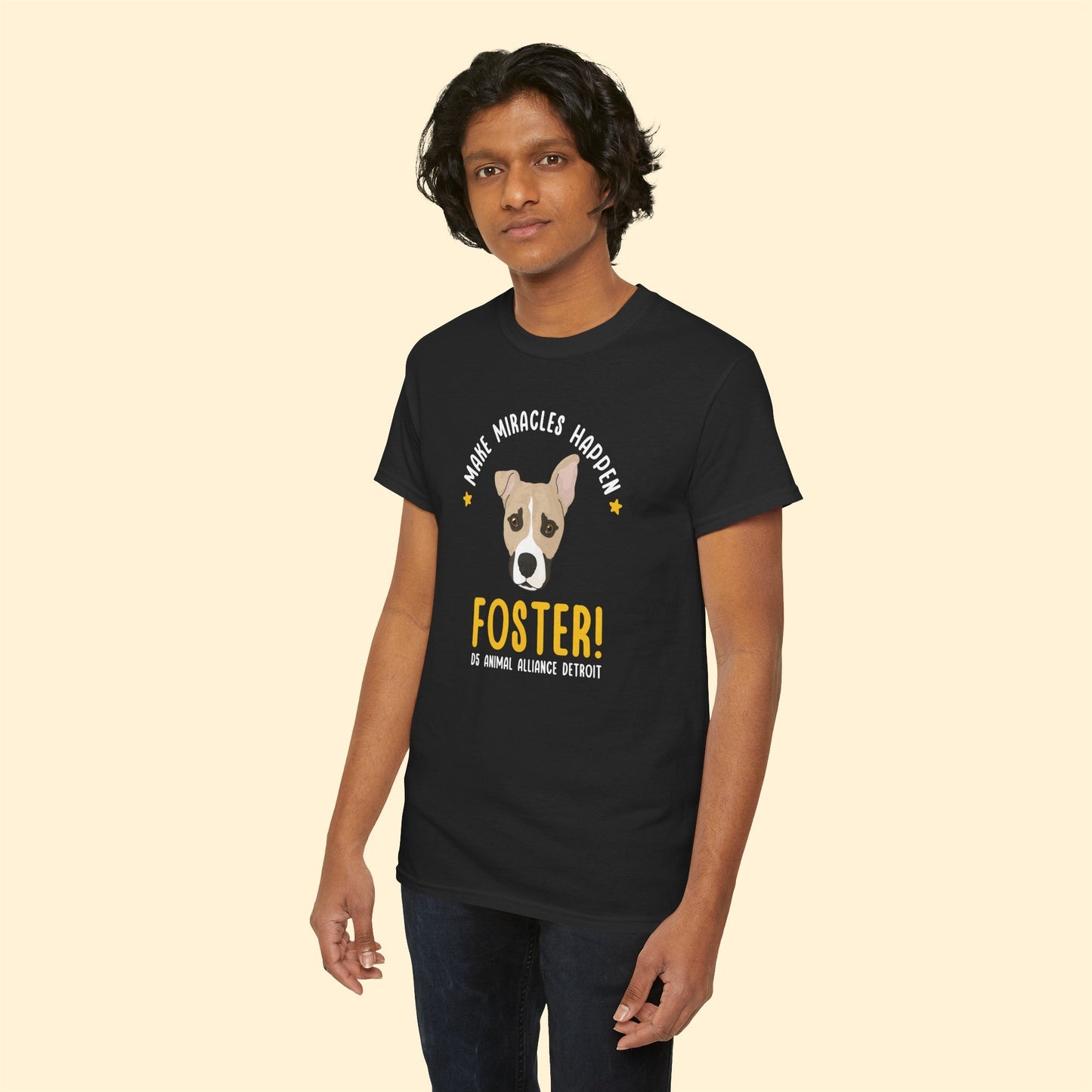 Drifter | 2-Sided Print | FUNDRAISER for D5 Animal Alliance Detroit | T-shirt - Detezi Designs-18833661735285194134