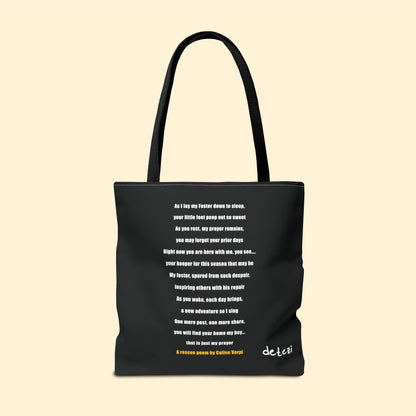 Drifter | 2-Sided Print | FUNDRAISER for D5 Animal Alliance Detroit | Tote Bag - Detezi Designs-23590483602048047864