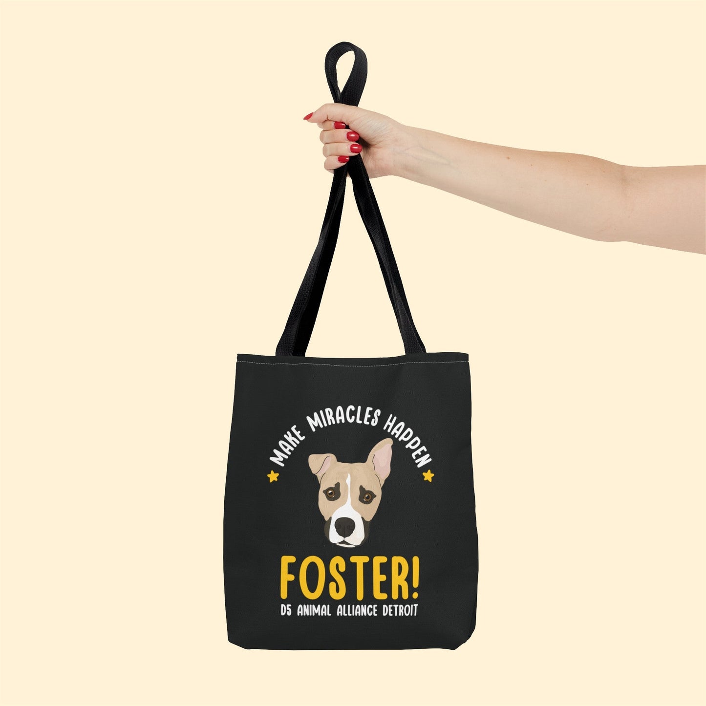 Drifter | 2-Sided Print | FUNDRAISER for D5 Animal Alliance Detroit | Tote Bag - Detezi Designs-23590483602048047864