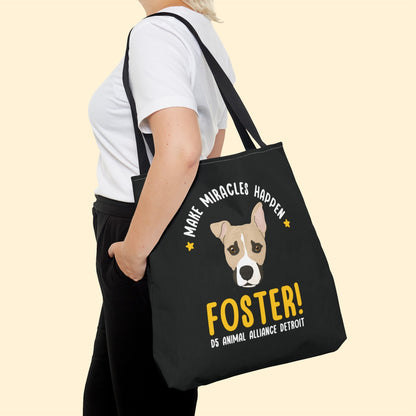 Drifter | 2-Sided Print | FUNDRAISER for D5 Animal Alliance Detroit | Tote Bag - Detezi Designs-23590483602048047864