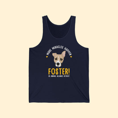 Drifter | 2-Sided Print | FUNDRAISER for D5 Animal Alliance Detroit | Unisex Jersey Tank - Detezi Designs-95362778076010181002