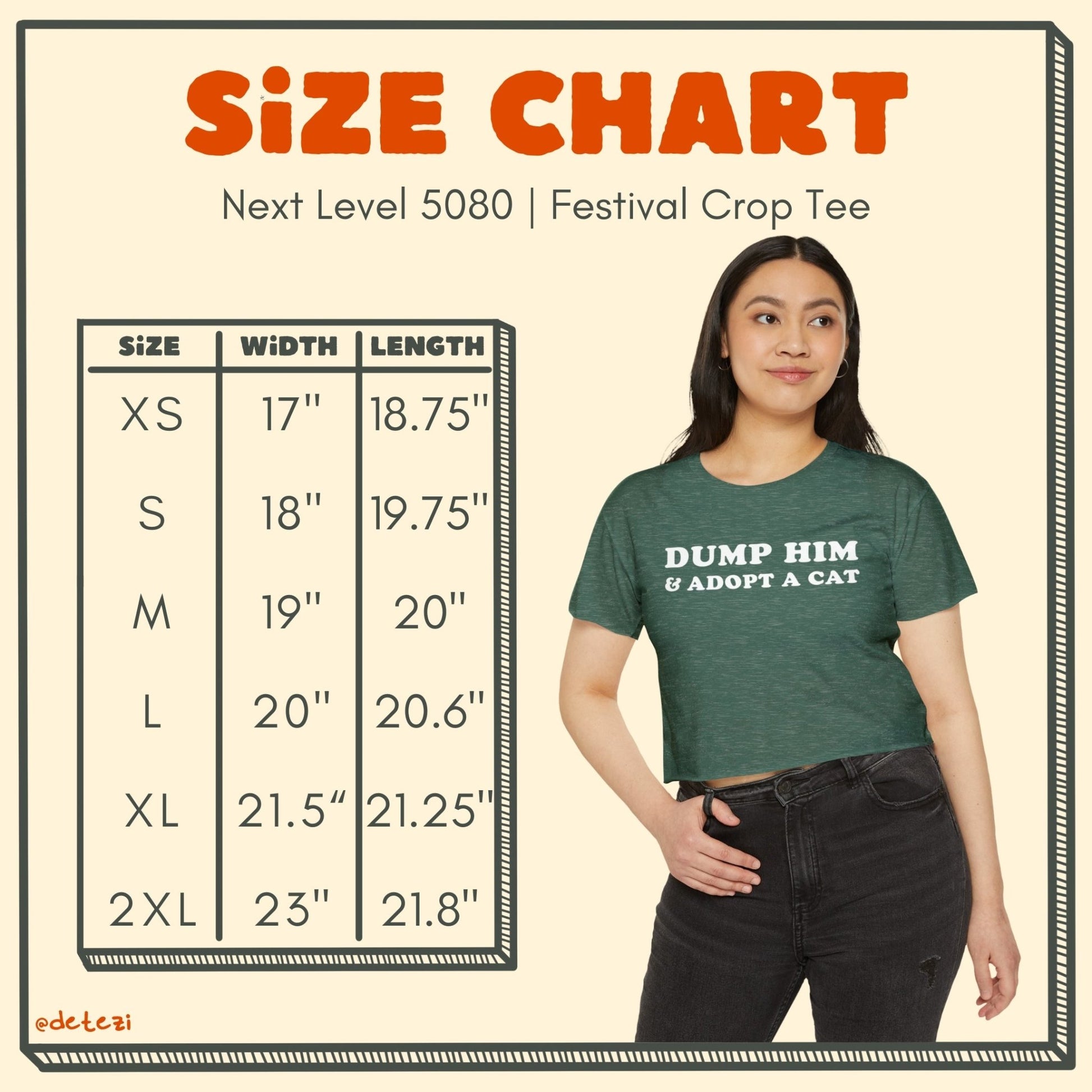 Dump Him & Adopt A Cat | Festival Crop Top - Detezi Designs - 33327829887601885585