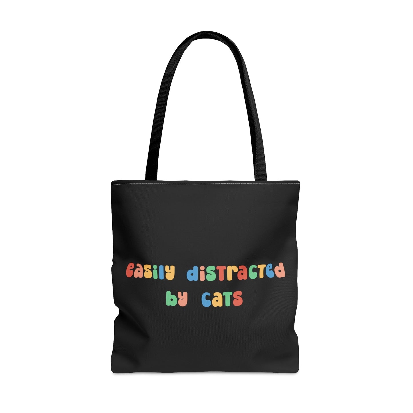 Easily Distracted by Cats | Tote Bag - Detezi Designs-17556783200434149302