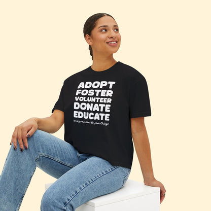 Everyone Can Do Something | Comfort Colors Boxy Tee - Detezi Designs - 18659538131710572455
