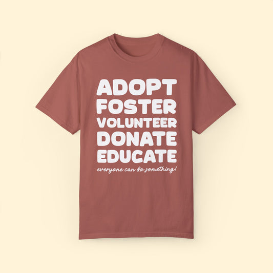 Everyone Can Do Something | Comfort Colors Unisex T - shirt - Detezi Designs - 16606757956937017959