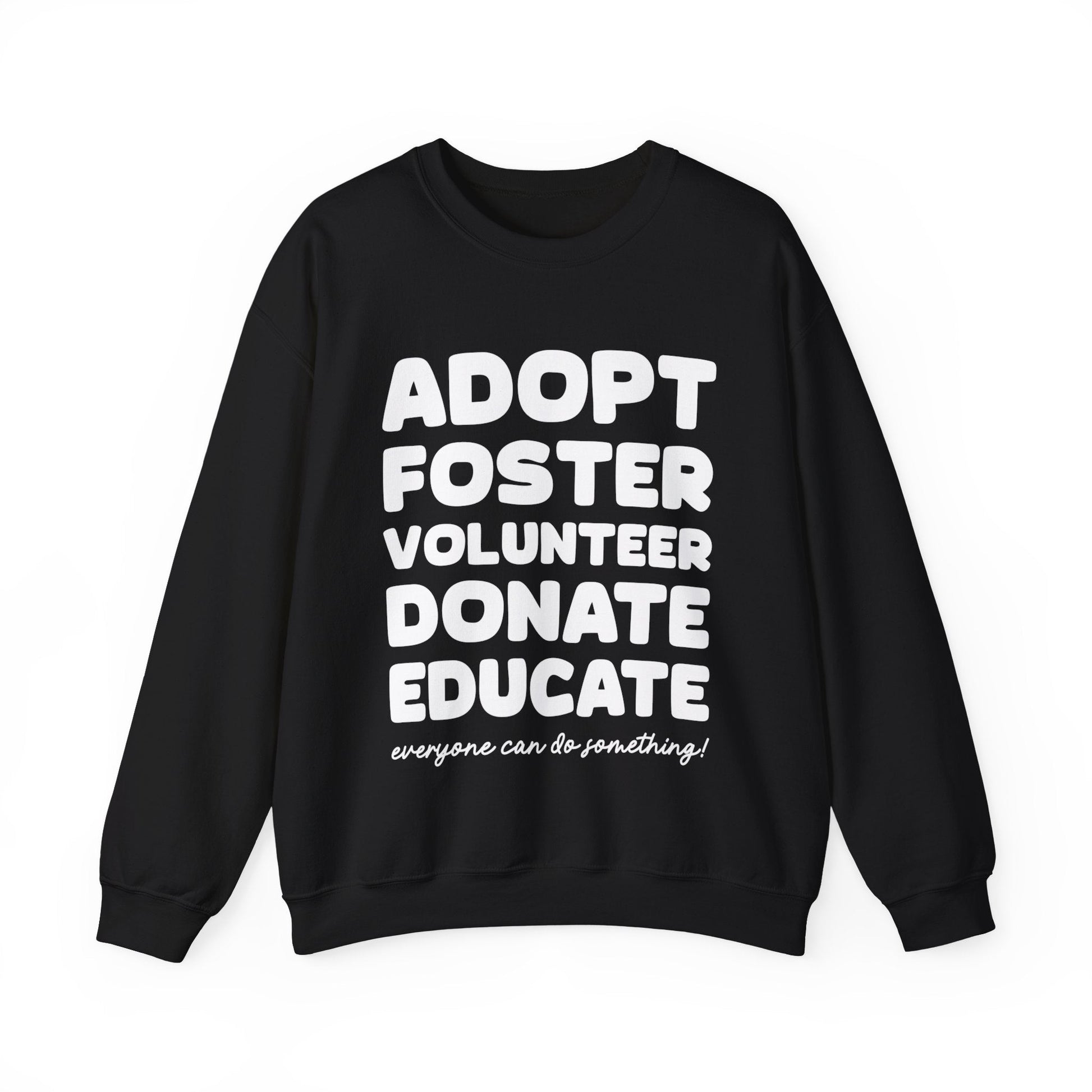 Everyone Can Do Something | Crewneck Sweatshirt - Detezi Designs-50291831836274321892