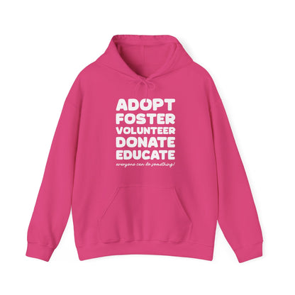 Everyone Can Do Something | Hooded Sweatshirt - Detezi Designs-32205109095876401960