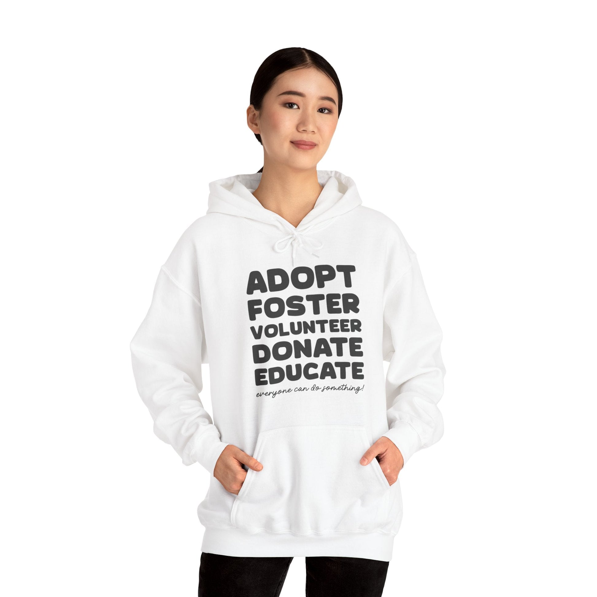 Everyone Can Do Something | Hooded Sweatshirt - Detezi Designs-33457276766888401493