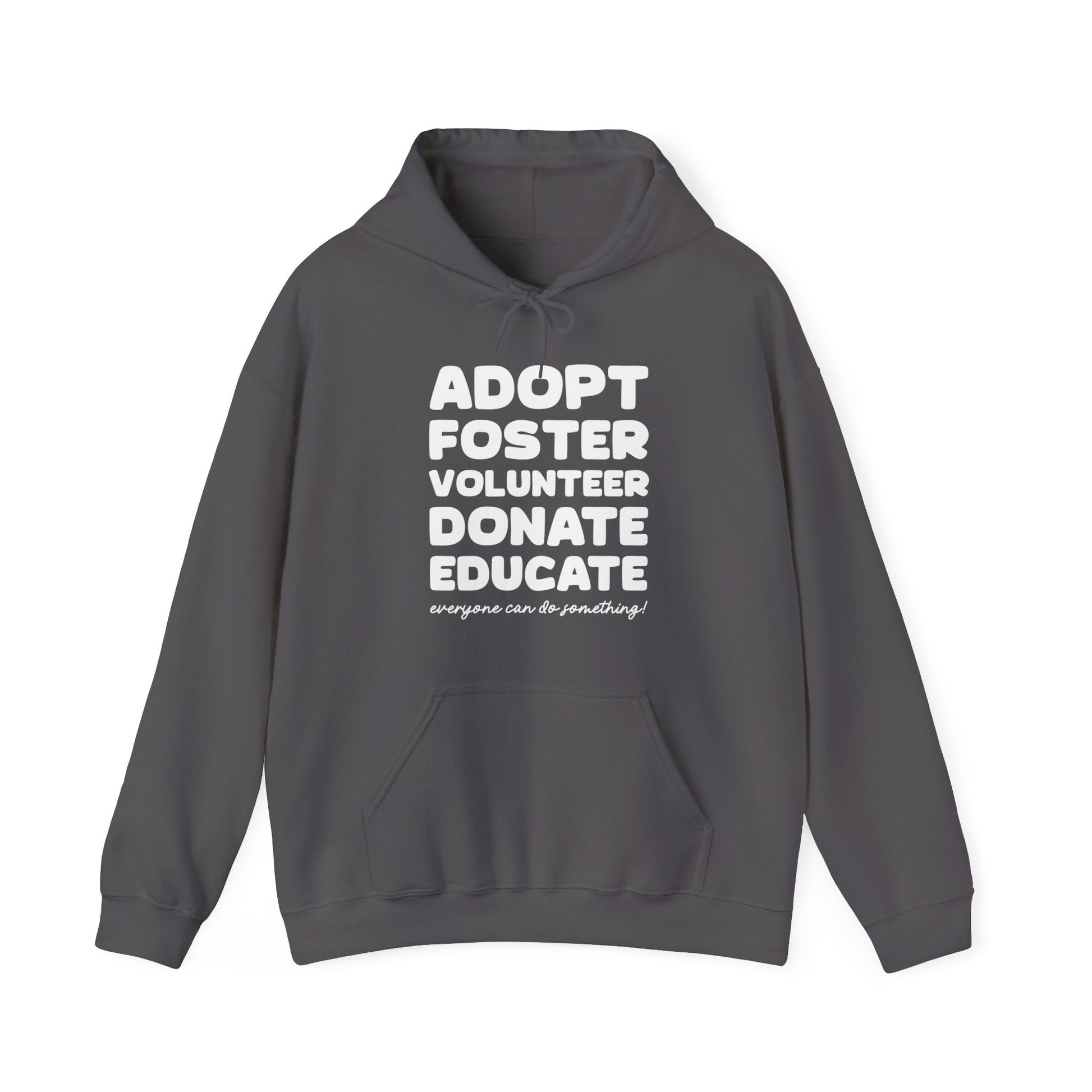 Everyone Can Do Something | Hooded Sweatshirt - Detezi Designs-33457276766888401493