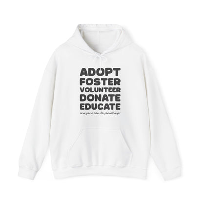 Everyone Can Do Something | Hooded Sweatshirt - Detezi Designs-51025166222482694663