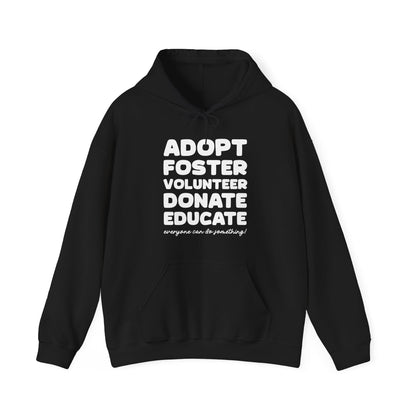 Everyone Can Do Something | Hooded Sweatshirt - Detezi Designs-59874943776162586421