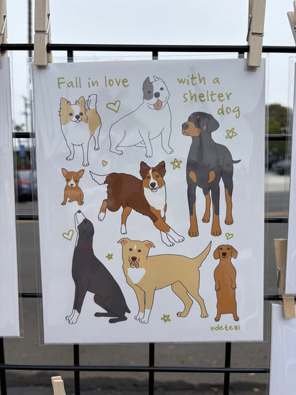 Fall In Love | Giclee Fine Art Print - Detezi Designs - 