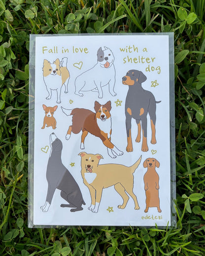 Fall In Love | Giclee Fine Art Print - Detezi Designs - 