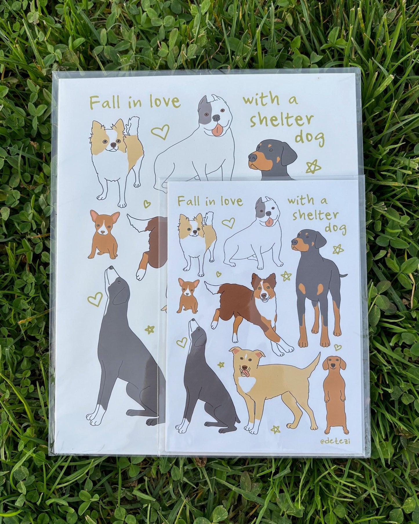 Fall In Love | Giclee Fine Art Print - Detezi Designs - 