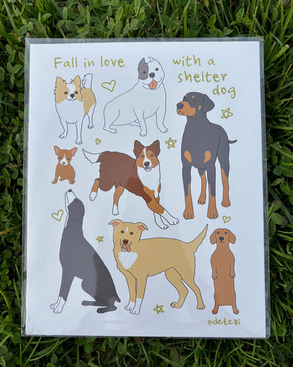 Fall In Love | Giclee Fine Art Print - Detezi Designs - 
